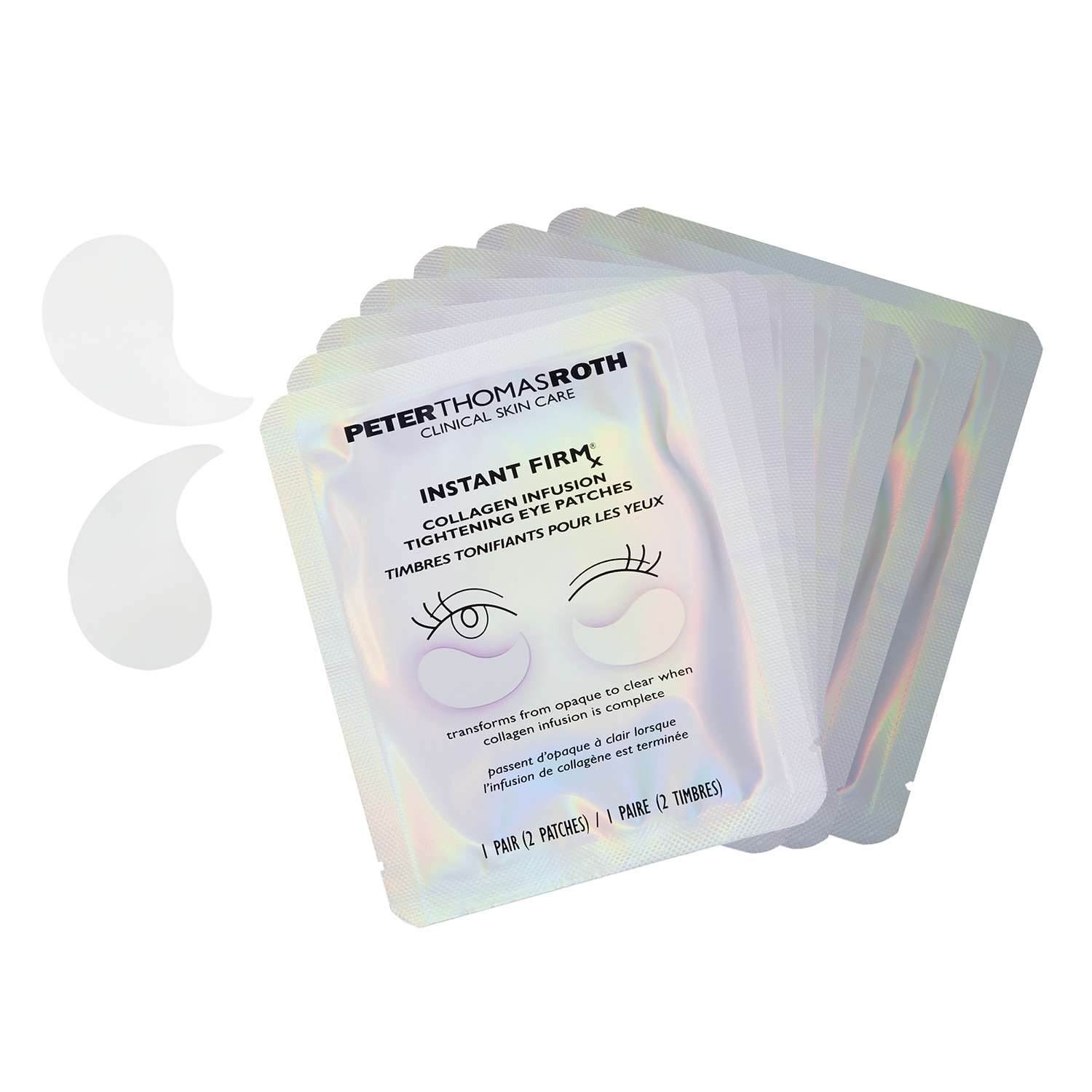 INSTANT FIRMX COLLAGEN-INFUSION TIGHTENING EYE PATCHES KIT 8 PATCHES (SET DE PARCHES PARA OJOS)